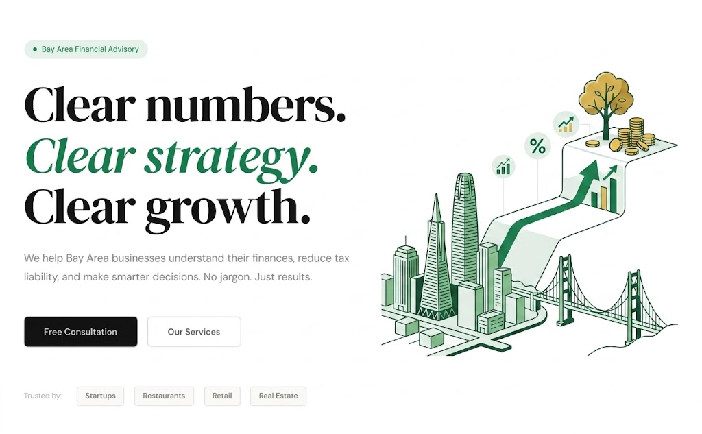 Professional services demo site preview